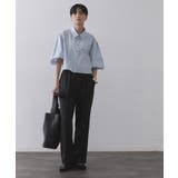 バルーンスリーブシャツ【洗濯機洗い可】 | OPAQUE.CLIP | 詳細画像10