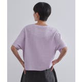 ふくれジャカードトップス【洗濯機洗い可】 | OPAQUE.CLIP | 詳細画像23
