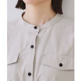 ダブルポケットシャツワンピース【洗濯機洗い可】 | OPAQUE.CLIP | 詳細画像49 