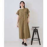 ダブルポケットシャツワンピース【洗濯機洗い可】 | OPAQUE.CLIP | 詳細画像36 