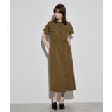 ダブルポケットシャツワンピース【洗濯機洗い可】 | OPAQUE.CLIP | 詳細画像22 