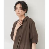 スキッパーシャツワンピース【洗濯機OK】 | OPAQUE.CLIP | 詳細画像16 