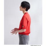 【モンチッチ】刺繍入りポロニット《洗濯機OK》 | OPAQUE.CLIP | 詳細画像15 
