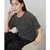 チャコールグレー(014) | ラメシャギーニット【洗濯機OK】 | OPAQUE.CLIP