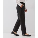 ≪通勤 セレモニーセットアップ対応≫ テーパードパンツダブルクロス【洗濯機OK】 | OPAQUE.CLIP | 詳細画像1 