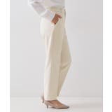 ≪通勤 セレモニーセットアップ対応≫ テーパードパンツダブルクロス【洗濯機OK】 | OPAQUE.CLIP | 詳細画像14 