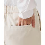 ≪通勤 セレモニーセットアップ対応≫ テーパードパンツダブルクロス【洗濯機OK】 | OPAQUE.CLIP | 詳細画像19 