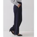 ≪通勤・セレモニーセットアップ対応≫ ワイドパンツダブルクロス【洗濯機OK】 | OPAQUE.CLIP | 詳細画像16 