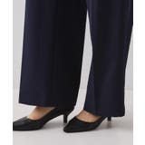 ≪通勤・セレモニーセットアップ対応≫ ワイドパンツダブルクロス【洗濯機OK】 | OPAQUE.CLIP | 詳細画像22 