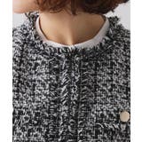 ≪通勤・セレモニー対応≫ツイードジレ【洗える】 | OPAQUE.CLIP | 詳細画像14 