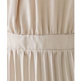 ≪通勤・セレモニー対応≫ジョーゼットプリーツワンピース【洗濯機OK】 | OPAQUE.CLIP | 詳細画像4 