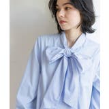 ≪通勤・セレモニー対応≫ボウタイシャツブラウス【洗濯機OK】 | OPAQUE.CLIP | 詳細画像11 