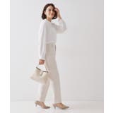 ≪通勤・セレモニー対応≫ タックブラウス【洗濯機OK】 | OPAQUE.CLIP | 詳細画像3 