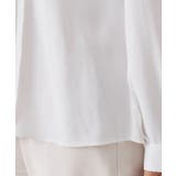 ≪通勤・セレモニー対応≫ タックブラウス【洗濯機OK】 | OPAQUE.CLIP | 詳細画像10 