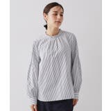 ≪通勤・セレモニー対応≫袖タックボリュームブラウス【洗濯機OK】 | OPAQUE.CLIP | 詳細画像13 