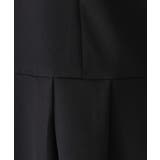 ≪通勤 セレモニー対応≫フィットアンドフレアワンピースダブルクロス【洗濯機OK】 | OPAQUE.CLIP | 詳細画像4 