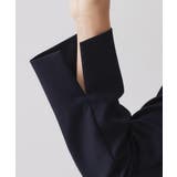 ≪通勤 セレモニー対応≫フィットアンドフレアワンピースダブルクロス【洗濯機OK】 | OPAQUE.CLIP | 詳細画像15 