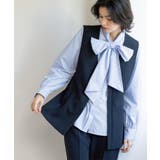 ブラック(019) | ペプラムジレ/セットアップ対応可【洗濯機OK】 | OPAQUE.CLIP