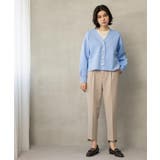 ステップヘムテーパードパンツ/セットアップ対応可【洗濯機OK】 | OPAQUE.CLIP | 詳細画像9 