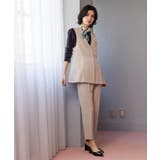 ステップヘムテーパードパンツ/セットアップ対応可【洗濯機OK】 | OPAQUE.CLIP | 詳細画像13 