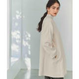 フォルムスリーブミドルコート【洗濯機OK】 | OPAQUE.CLIP | 詳細画像2 