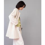 フォルムスリーブミドルコート【洗濯機OK】 | OPAQUE.CLIP | 詳細画像6 