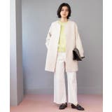 フォルムスリーブミドルコート【洗濯機OK】 | OPAQUE.CLIP | 詳細画像7 