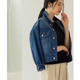 デニムジャケット【洗濯機OK】 | OPAQUE.CLIP | 詳細画像8 