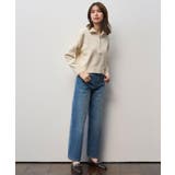 ストレートデニムパンツ【洗濯機OK】《S～LL》 | OPAQUE.CLIP | 詳細画像28 