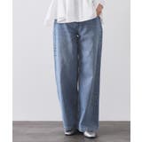 ストレートデニムパンツ【洗濯機OK】《S～LL》 | OPAQUE.CLIP | 詳細画像10 