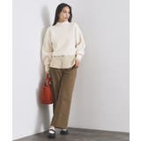 MIXミドルゲージショートあぜニット【洗濯機OK】 | OPAQUE.CLIP | 詳細画像36