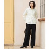 イージーフレアパンツ【洗濯機OK】 | OPAQUE.CLIP | 詳細画像6 