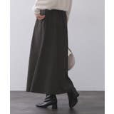 チドリエンボスフレアスカート【洗濯機OK】 | OPAQUE.CLIP | 詳細画像1