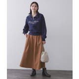 チドリエンボスフレアスカート【洗濯機OK】 | OPAQUE.CLIP | 詳細画像6