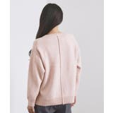 リラクシークルーネックニット【洗濯機OK】 | OPAQUE.CLIP | 詳細画像57 