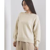 リラクシークルーネックニット【洗濯機OK】 | OPAQUE.CLIP | 詳細画像46 