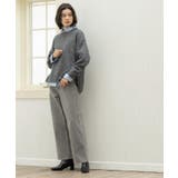 リラクシークルーネックニット【洗濯機OK】 | OPAQUE.CLIP | 詳細画像10 