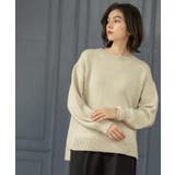 リラクシークルーネックニット【洗濯機OK】 | OPAQUE.CLIP | 詳細画像26 