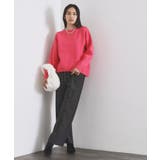 サイド編地切替ニットトップス/セットアップ対応【洗濯機OK】 | OPAQUE.CLIP | 詳細画像49 