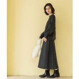 ニットフレアスカート/セットアップ対応【洗濯機OK】 | OPAQUE.CLIP | 詳細画像11 