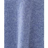 スパンコールラメ衿2WAYペプラムニット【洗濯機OK】 | OPAQUE.CLIP | 詳細画像14 