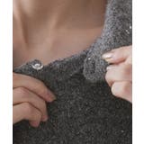 スパンコールラメ衿2WAYペプラムニット【洗濯機OK】 | OPAQUE.CLIP | 詳細画像29 