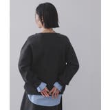 シャツドッキングカットソー【洗濯機OK】 | OPAQUE.CLIP | 詳細画像11