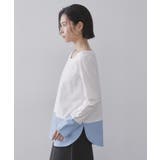 シャツドッキングカットソー【洗濯機OK】 | OPAQUE.CLIP | 詳細画像14