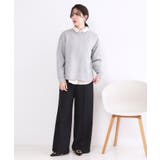 リラクシーボリュームスリーブトップス【洗濯機OK】 | OPAQUE.CLIP | 詳細画像6 