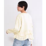 裾フリルドッキングトップス【洗濯機OK】 | OPAQUE.CLIP | 詳細画像5 