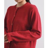 金ボタンラメニットカーディガン【洗濯機OK】 | OPAQUE.CLIP | 詳細画像45