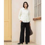 金ボタンラメニットカーディガン【洗濯機OK】 | OPAQUE.CLIP | 詳細画像6