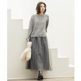 金ボタンラメニットカーディガン【洗濯機OK】 | OPAQUE.CLIP | 詳細画像13