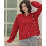 金ボタンラメニットカーディガン【洗濯機OK】 | OPAQUE.CLIP | 詳細画像18